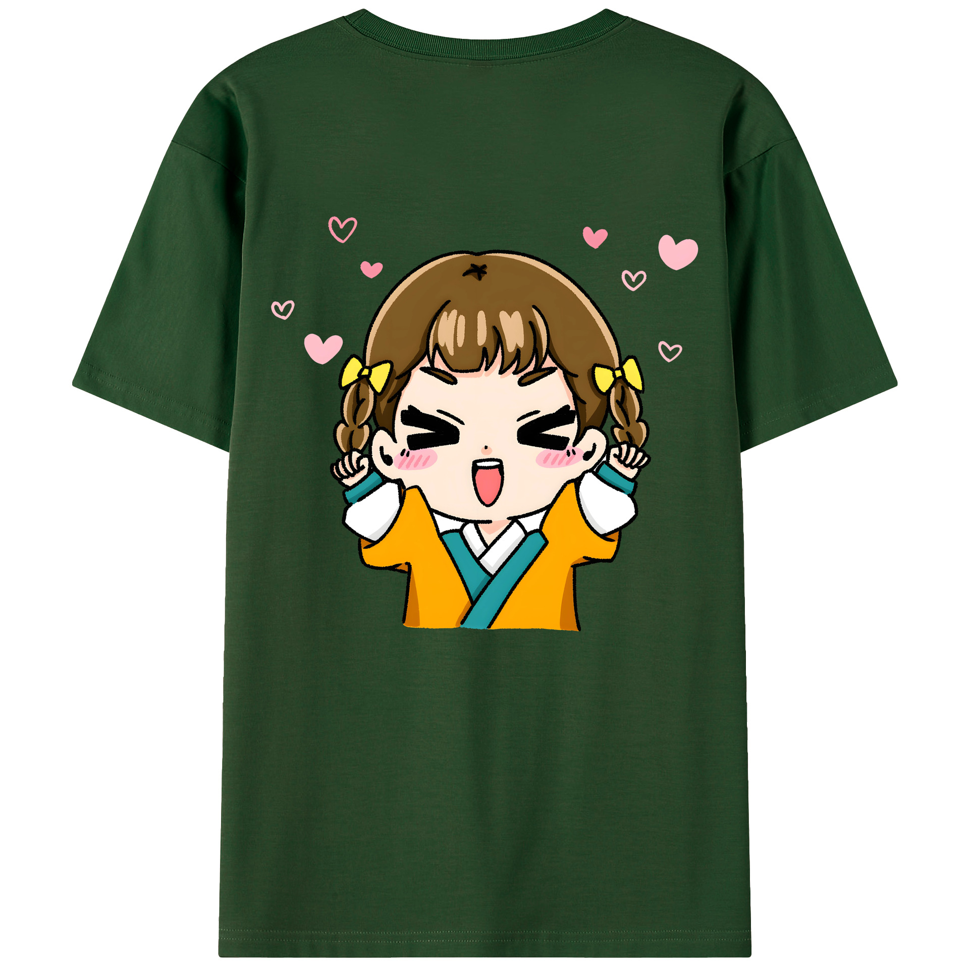 （画像用） 薬屋のひとりごと The Apothecary Diaries 綿100％半袖Tシャツ（背面プリント）